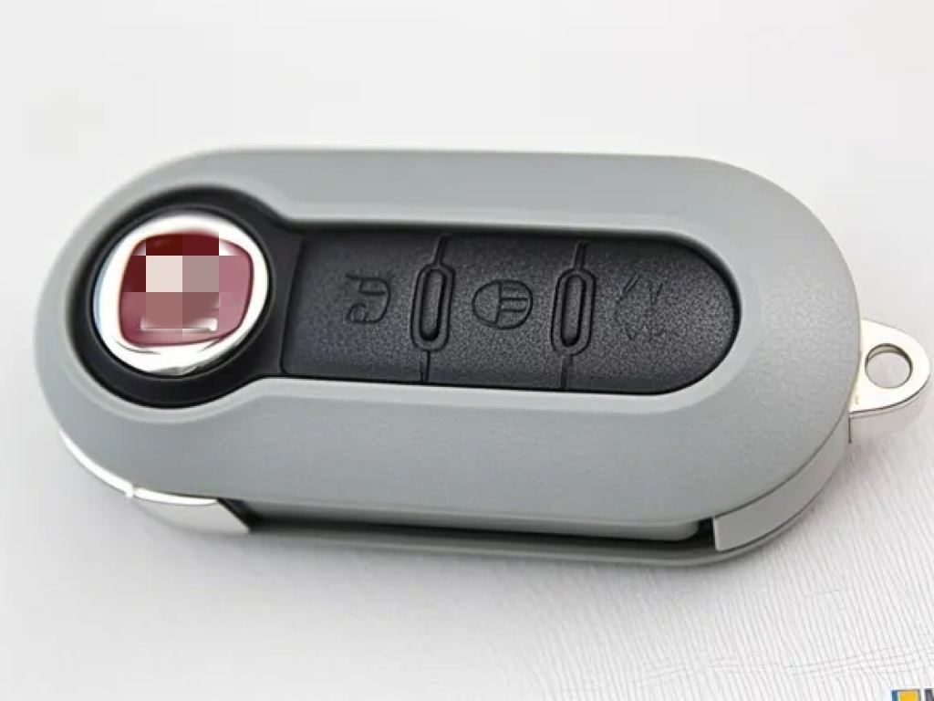 Car Key Shell for F-iat 3 Button Flip Remote Key Shell Customizable Color Options