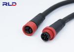M15 Waterproof Outdoor Lighting Connectors 2 3 Pin IP68 Connector