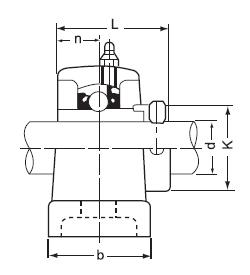 Wholesale High Speed Pillow Blocks Bearings , Low Noise Pillow Block Bearing Housing from china suppliers