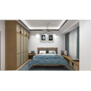 Buy cheap Custom Made Bedroom Set Of Panel Furniture Beds With Nightstand And In Wall from wholesalers