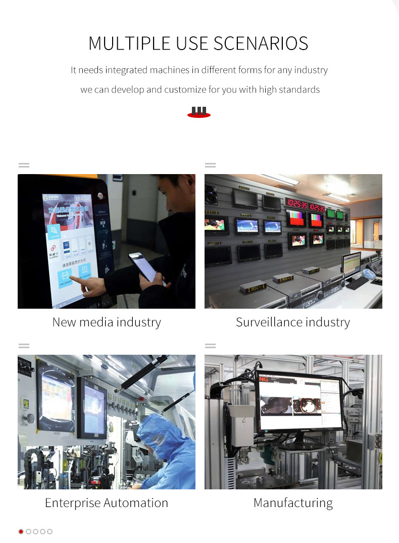 all in one embedded 350cd M2 17 Inch Industrial Touch Screen PC