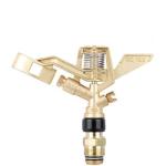 3/4 Inch 360 Gear Drive Impulse Water Sprinkler Zinc Alloy Material Painted
