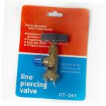 ODM AC Spare Parts Casting Brass Needle Valve For Gas Refrigeration Filling