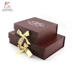 Panton Colors Square Cardboard Gift Boxes With Silk Ribbon