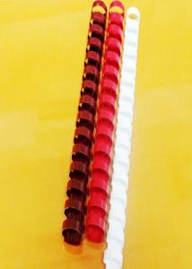 Wholesale 21 Rings Notebook Plastic Binding Comb , Plastic Binding Rings 12.7mm Pitch from china suppliers
