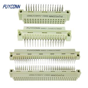 Wholesale Female Eurocard Connector 3 Rows PCB DIN 41612 Right Angle Terminal from china suppliers