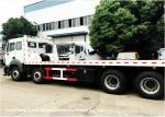 North Benz Heavy Duty Flatbed Wrecker Tow Truck With Hydraulic Winch 25m