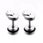 Wholesale cheap price stainless steel body jewelry flower stud earrings for