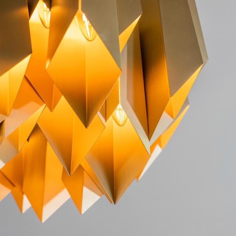 E14 E12 Pendant Chandelier Lights Copper Bronze 54*3W D70*H32