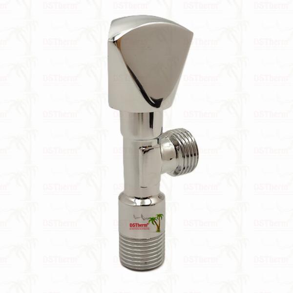 Chrome Plated Angle Valve Quality-Assured Traditional Design Kitchen Bathroom Angle Valve
