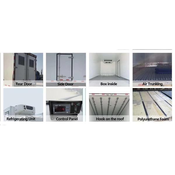 I Suzu Giga Thermo King Freezer Refrigerated Refrigerator Refrigerated Van with Hydraulic Gate