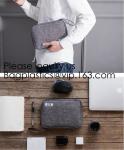 Portable custom logo printed Transparent Makeup Window Women Makeup Pouch Travel