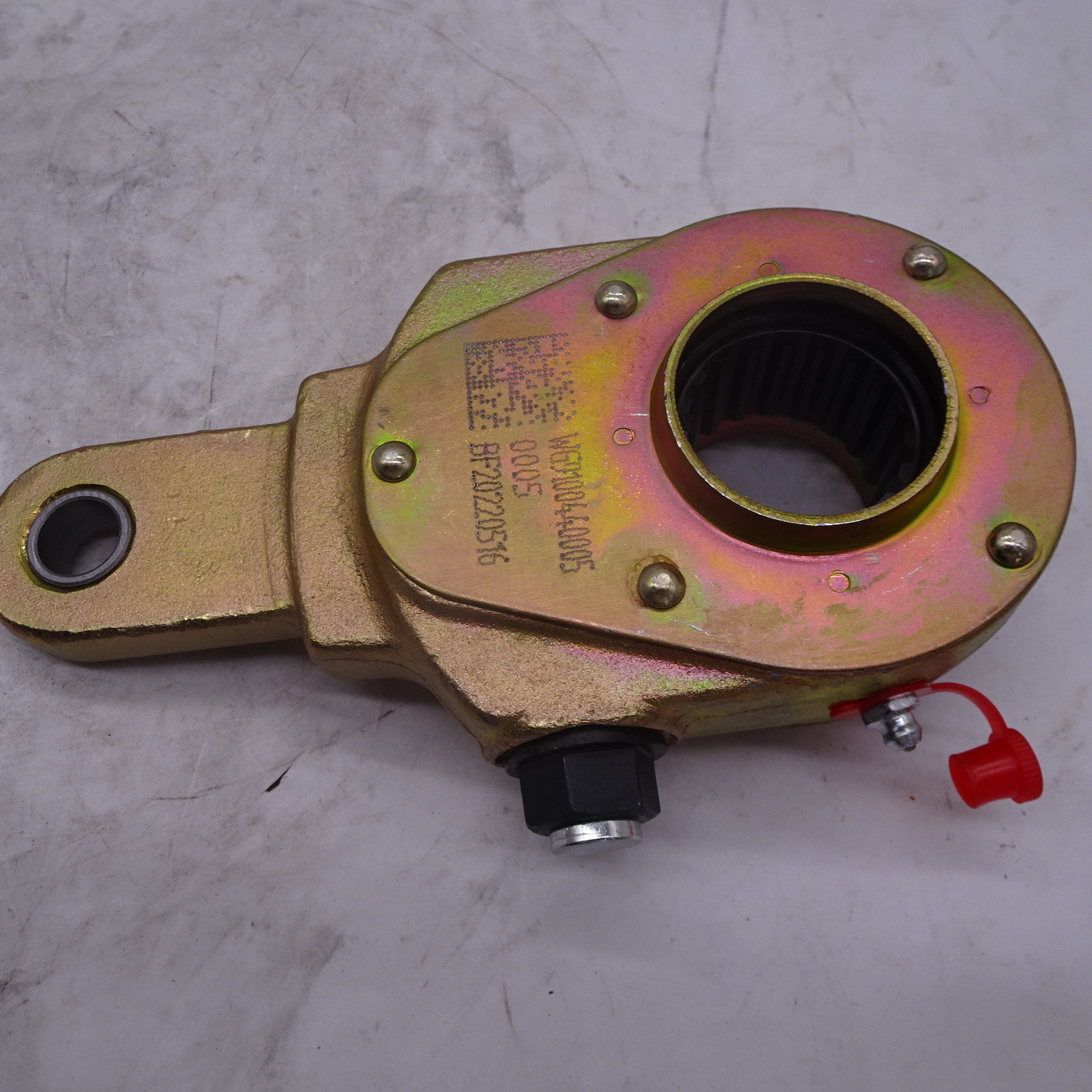 Sinotruk HOWO truck spare parts front brake adjuster WG9100440005 Front brake adjustment arm original