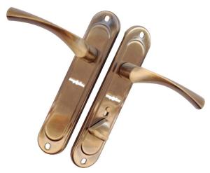 Wholesale 35mm - 60mm Door Thickness Door Lock Handle Lockable Door Handle from china suppliers