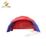 Red Blue Inflatable Wedding Tent , Customized Pvc Inflatable Advertising Tent