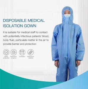 Wholesale EO Disposable Medical Gowns 4b Pp Pe Isolation Gown from china suppliers