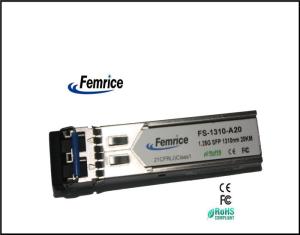 Wholesale 1.25Gbps FC 1310nm Single-mode Dual LC 10km SFP Module from china suppliers