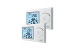 Riseem White Gas Boiler Radiant Non-programmable Temperature Heating Room