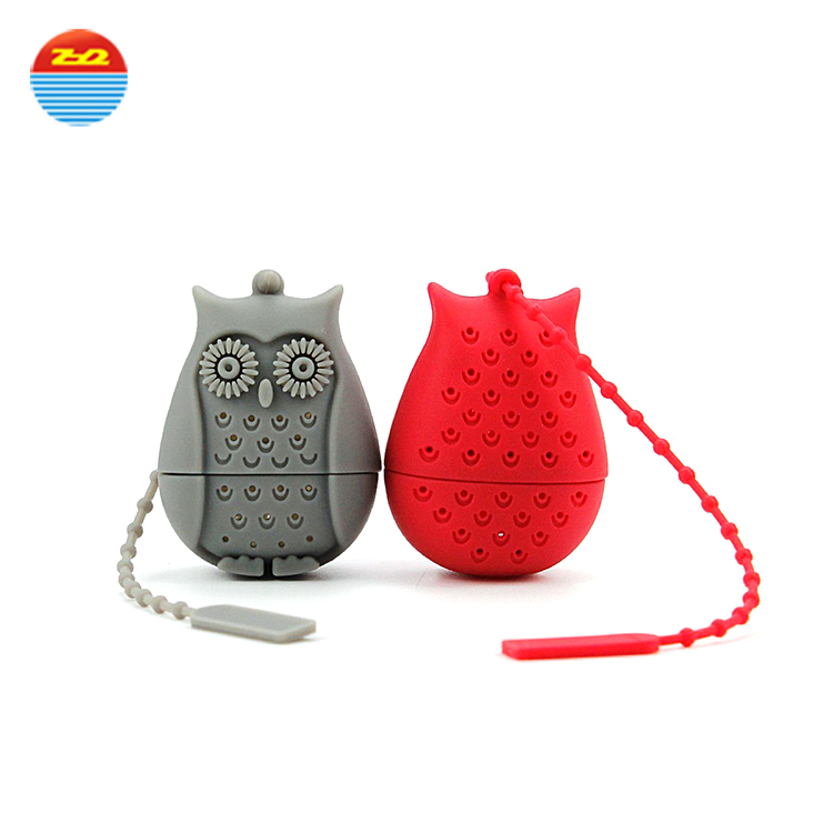 Pretty Strawberry Cool Tea Strainers
