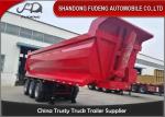 3Axles 30 Tons Dump Semi Trailer 25-30 Cubic Meters Transport Stone Tipper