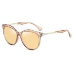 BSCI UV400 Fashion Polarized PC Sunglasses For Women Rhinestones Coating Lenses