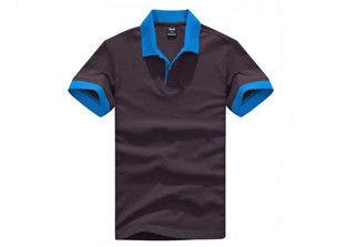Quality Summer Men's Polo Shirts Breathable Cotton Quick Dry Scratch Resistance for sale