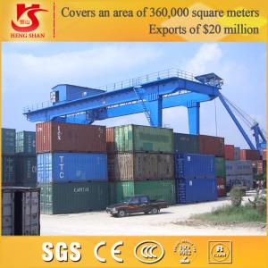 Wholesale Strong compatibility rubber tyred container gantry crane from china suppliers