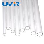 Transparent Large Diameter Quartz Glass Tube 19mm OEM Service