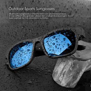 Wholesale Wireless Sunglasses IPX4 Waterproof Bluetooth Music with Open Ear style Black from china suppliers