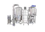 Mirror Polish / Red 5 BBL Fermenter For Pilot Beer Brewing Equipment