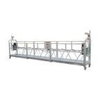 Aluminum ZLP630 6 meters counter weight facade cleaning gondola for sale