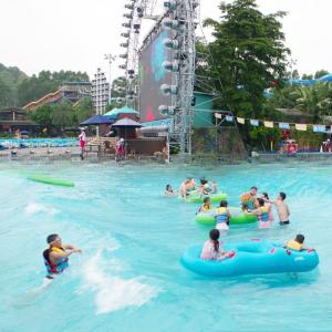 Wholesale 2m Height Outdoor Tsunami Wave Pool For Aqua Amusement Park from china suppliers