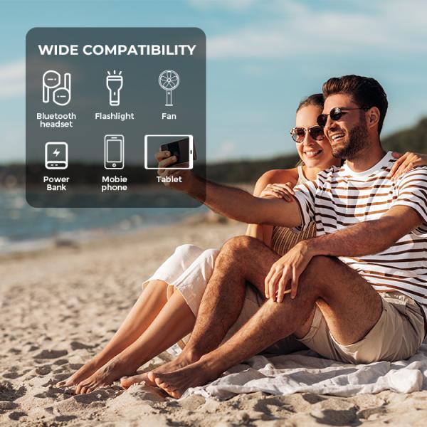 Camping 21W Foldable Sunpower Solar Mobile Charger Portable Solar Panel with USB Port