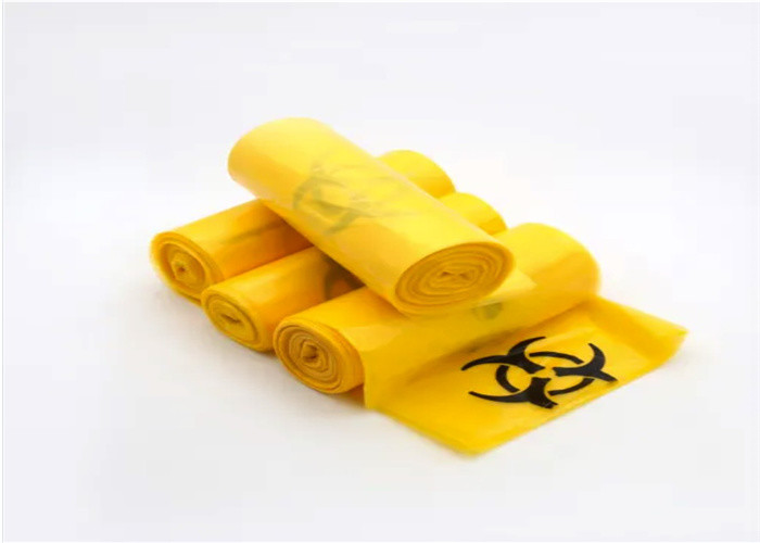 Light Weight Medical Garbage Bags Anti - Puncture And Strong Sealing