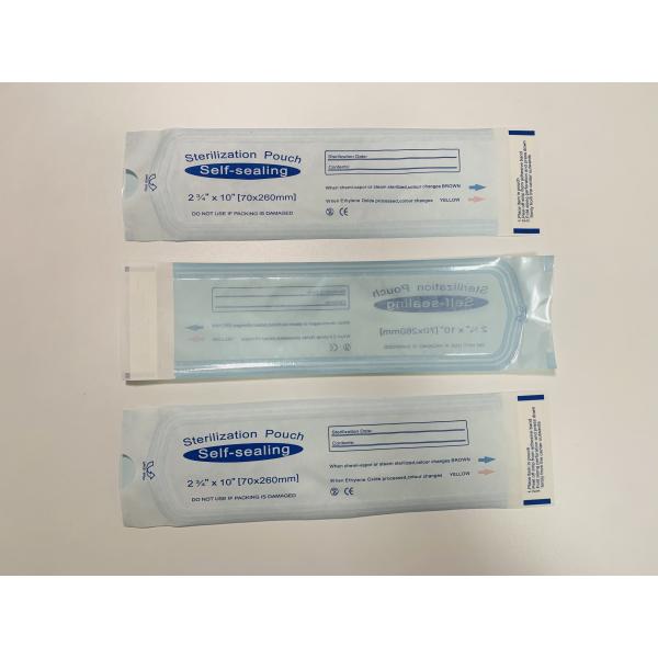 Self sealing sterilization pouch 70*260mm