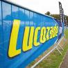 Buy cheap Custom Fabric Mesh Advertising Banners For Highway And Large Supermarket from wholesalers