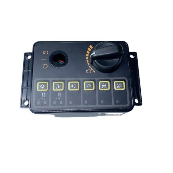 R335-7 Excavator AC Control Panel 21N8-20506 with Throttle Knob Switch Box 21N8-20506