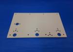 White color 99% Alumina Ceramic Plate / al2o3 Yarn Guide Plates