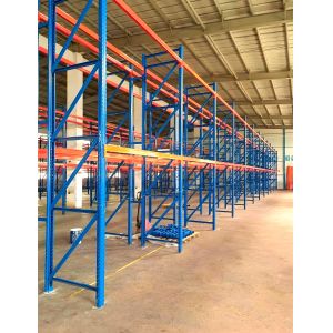 Buy cheap Solid Construction Warehouse Storage Pallet Rack Heavy Duty Rust Resist 1500 from wholesalers
