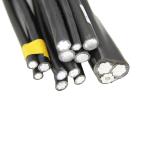 PE Jacket 185mm2 Sac Spaced Aerial Cable 33KV XLPE Insulation