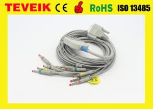 Wholesale Nihon Kohden DB 15PIN EKG cable for ECG-9130P ECG-9620P Cardiofax Q ECG-9110K from china suppliers