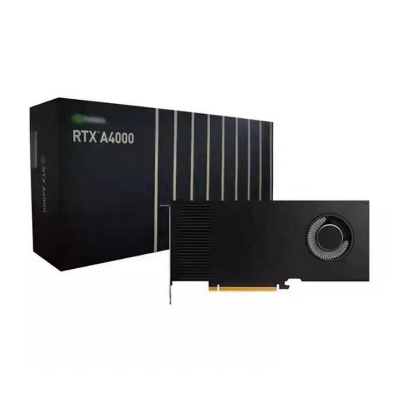 Gaming Gpu Graphics Card RTX A4000 Gddr6 16GB PCI Express 4.0 x16 Professional Video Graphic Card