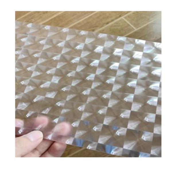 Book Photo Holographic Glitter Film BOPP Transparent Self Adhesive Holographic