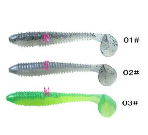 Wholesale New design best sale 2.8&quot; 2.8g soft fishing lure many color choice from china suppliers