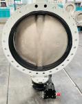 SS410 DI butterfly valve with WCB Body Pn16 25 Working Pressure Electric