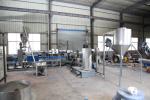 PE Plastic Waste Recycling Machine , Cooling Plastic Recycling Granulator
