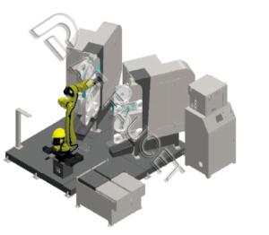 Wholesale RTAF-AG0204M- Robot Grinding Machine For Medium Size Sanitaryware Brass Headshower from china suppliers