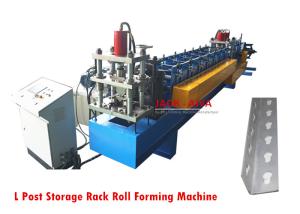 Wholesale L Post Storage Rack Roll Forming Machine from china suppliers