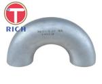 Seamless 180 Degree Pipe Elbow 21.3 - 610mm Outside Diameter For Machinery Parts