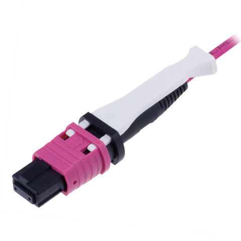 Multifiber Mpo 16 Connector , Fiber Optic Quick Connector Long Life Span